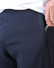 Zipper Sweatpants Navy
