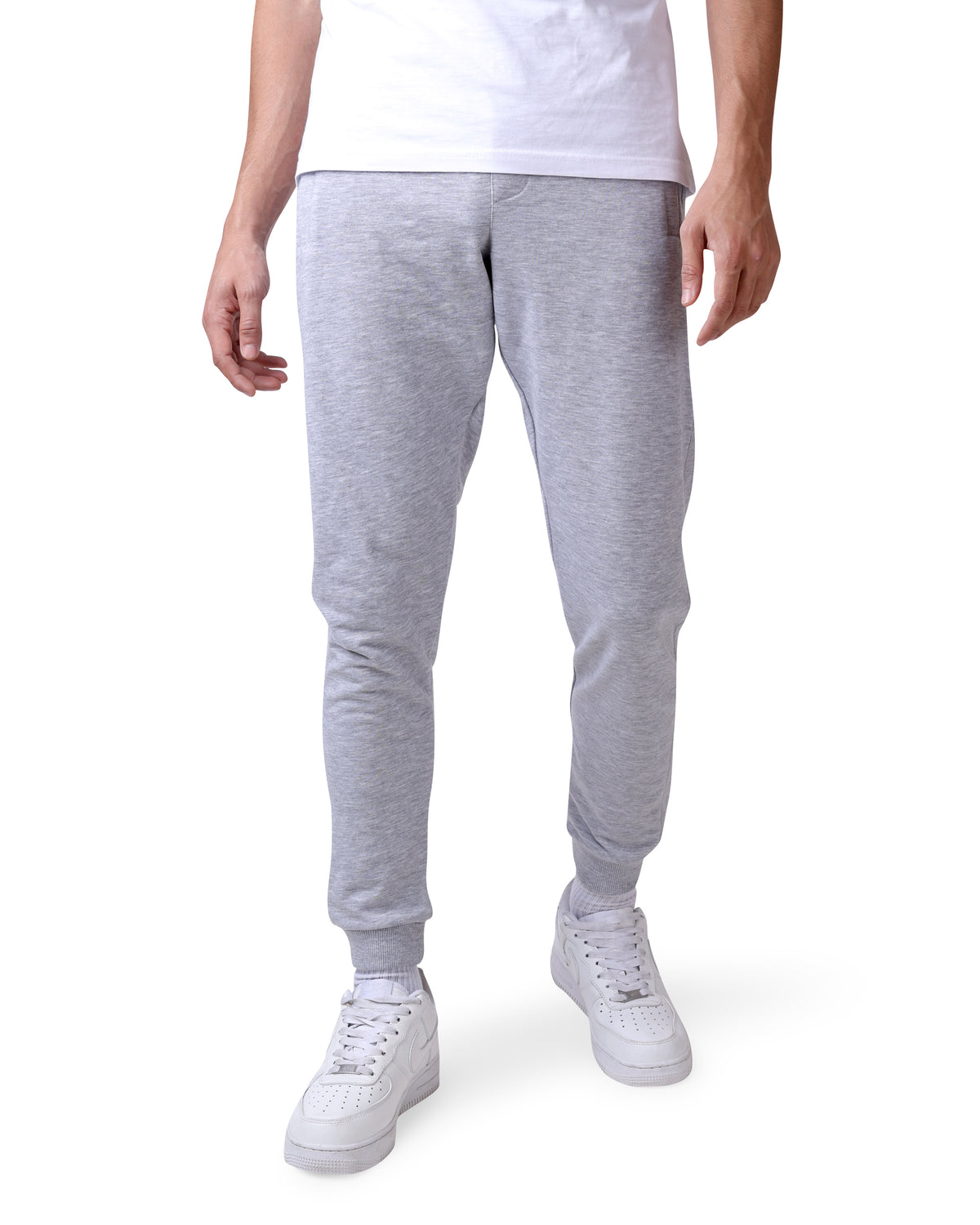 Zipper Sweatpants Gray