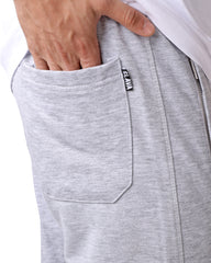 Zipper Sweatpants Gray