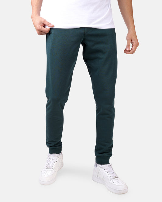 Zipper Sweatpants Forest Green