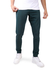 Zipper Sweatpants Forest Green