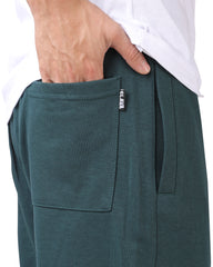 Sweatpants Wide Leg Forest Green