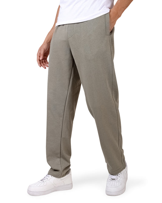 Sweatpants Wide Leg Kahki