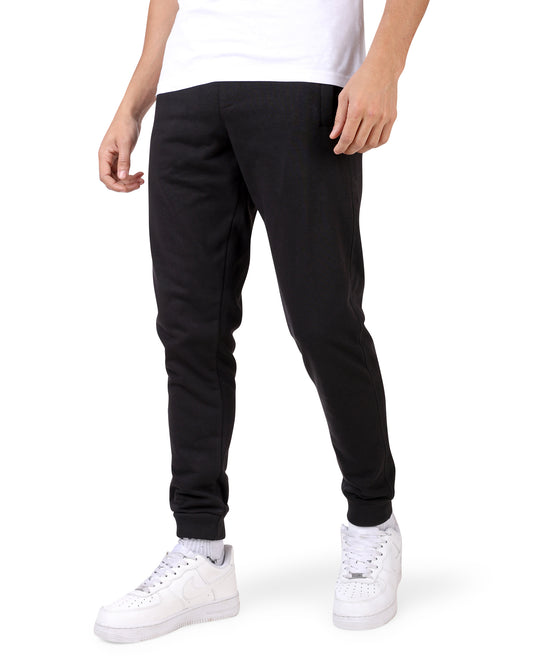 Zipper Sweatpants Black