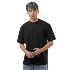 Black Crochet T-shirt