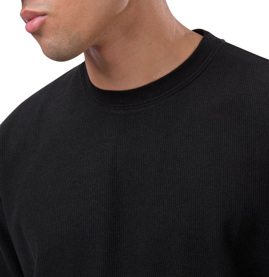 Black Crochet T-shirt