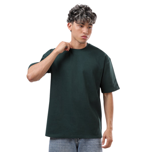 Forest Green Biscuits Oversize T-shirt