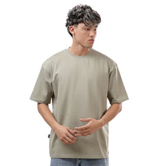 Kahki Basic Oversize T-Shirt
