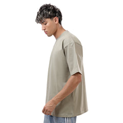 Kahki Basic Oversize T-Shirt