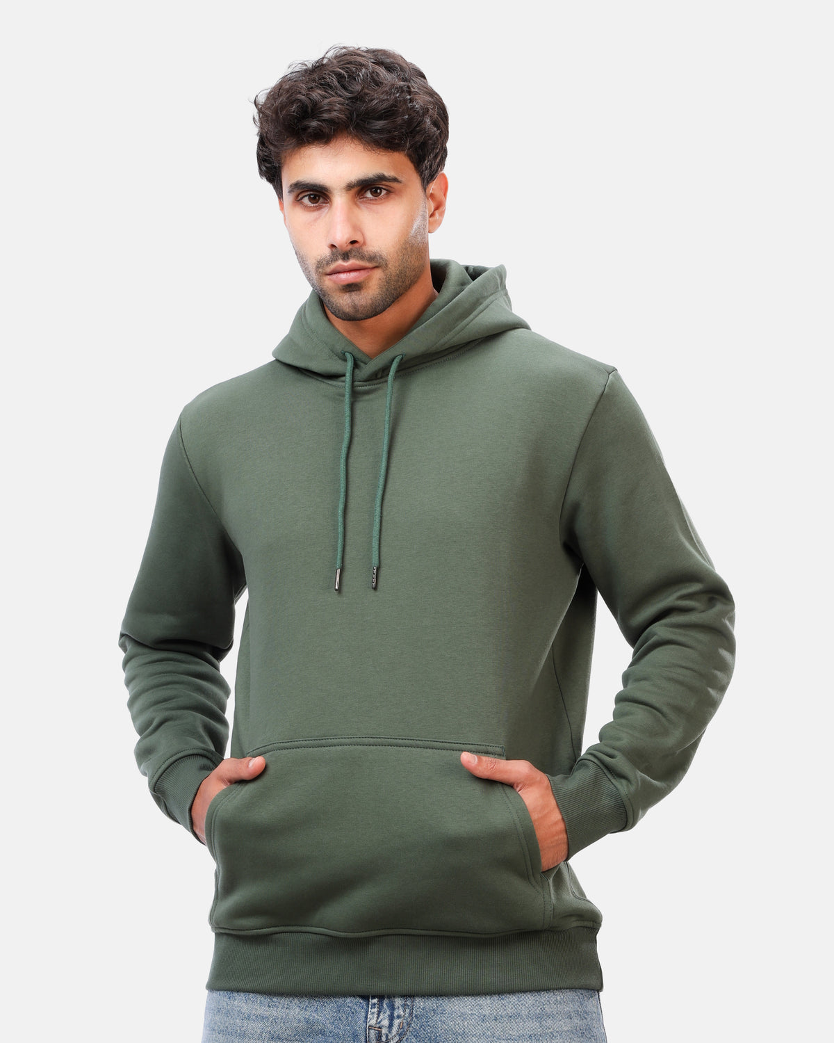Basic Hoodie - Olive