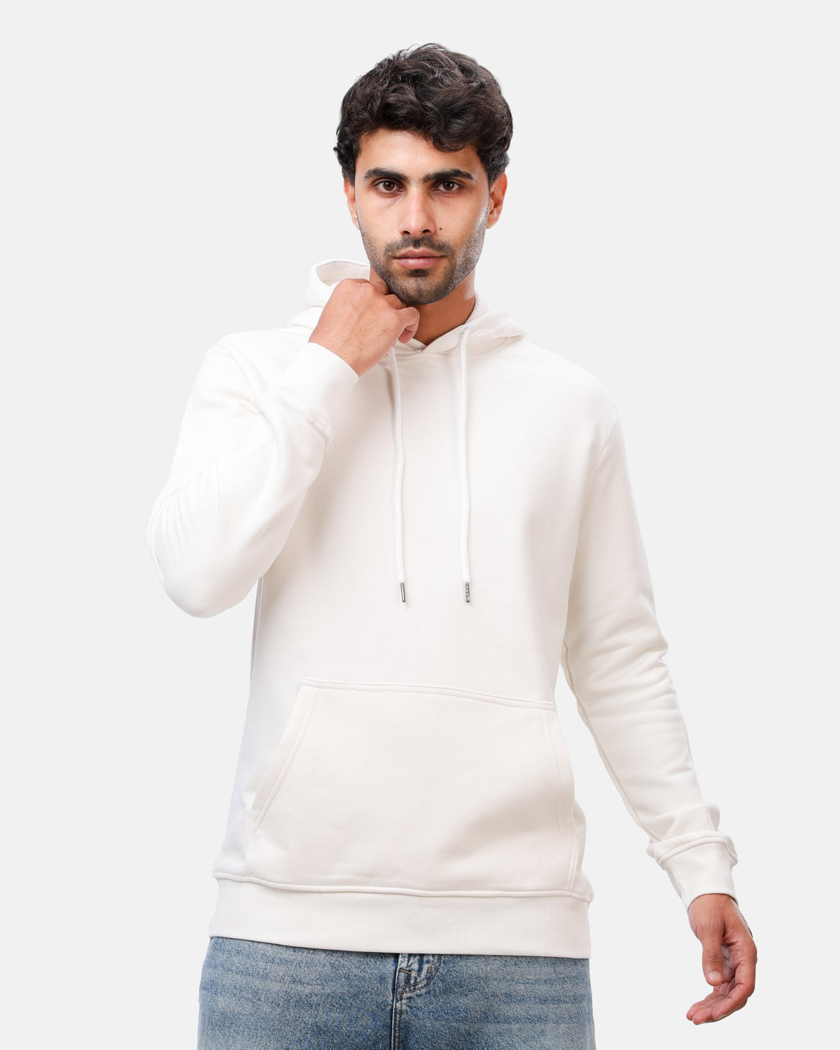 Basic Hoodie - White