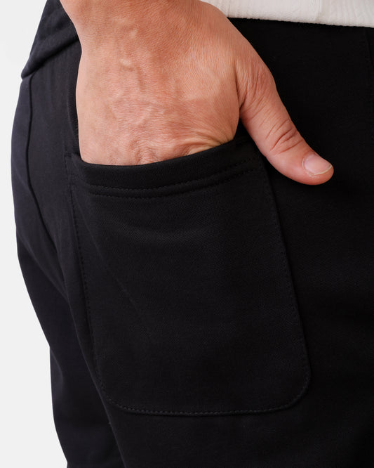 Winter Wide Leg Pants Black