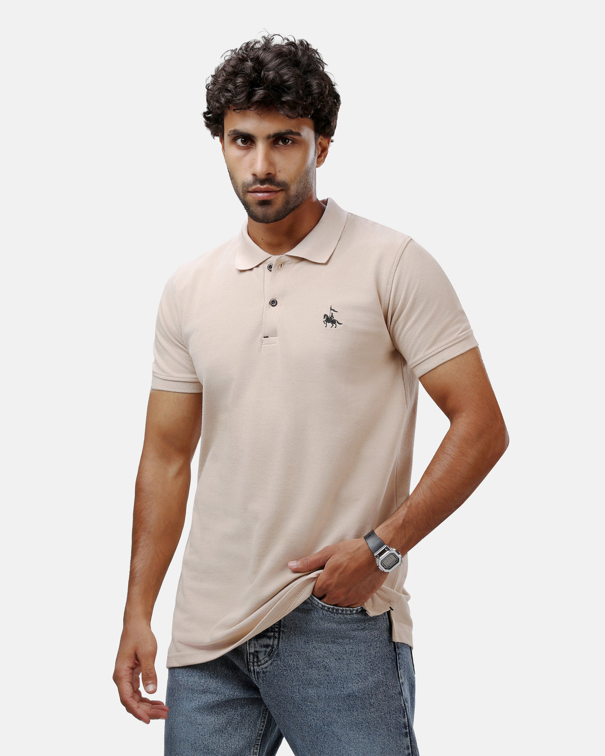 Polo Basic Beige