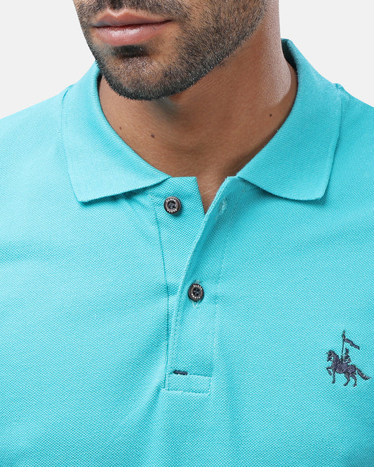 Polo Basic Cyan