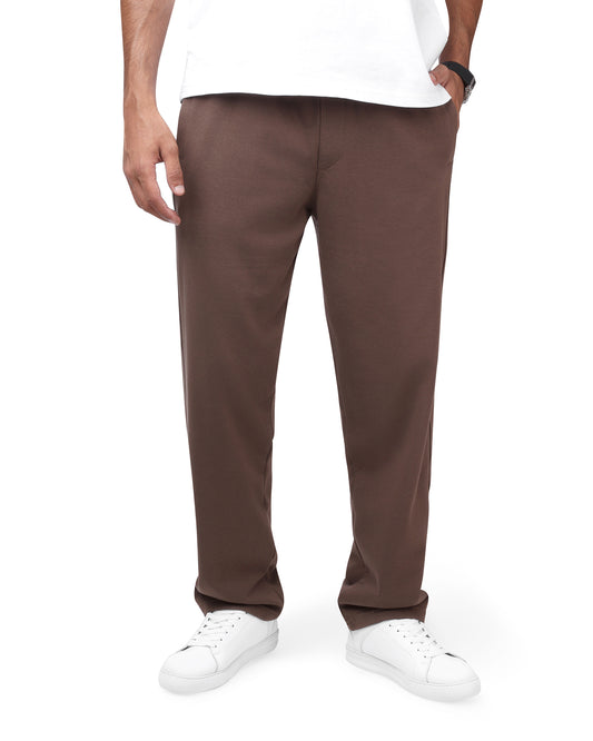 Sweatpants Wide Leg Brown