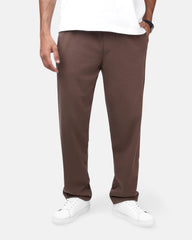 Sweatpants Wide Leg Brown