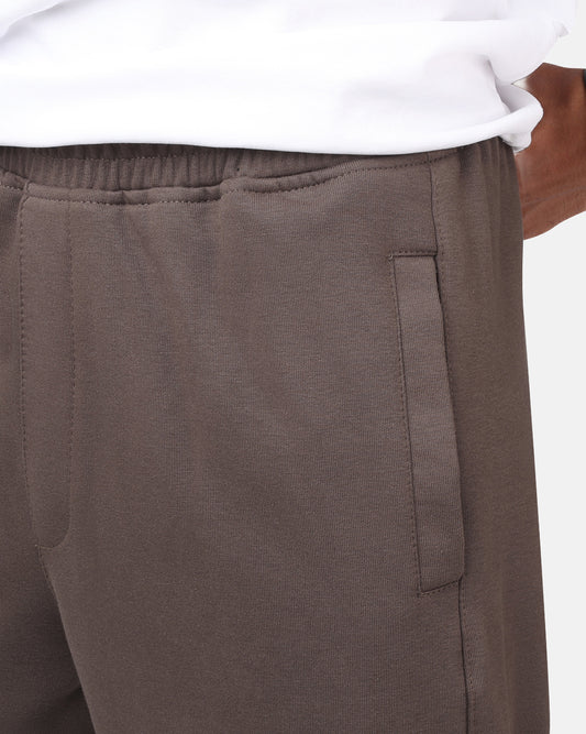 Sweatpants Wide Leg Brown