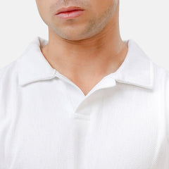 Polo Long SLeeve White