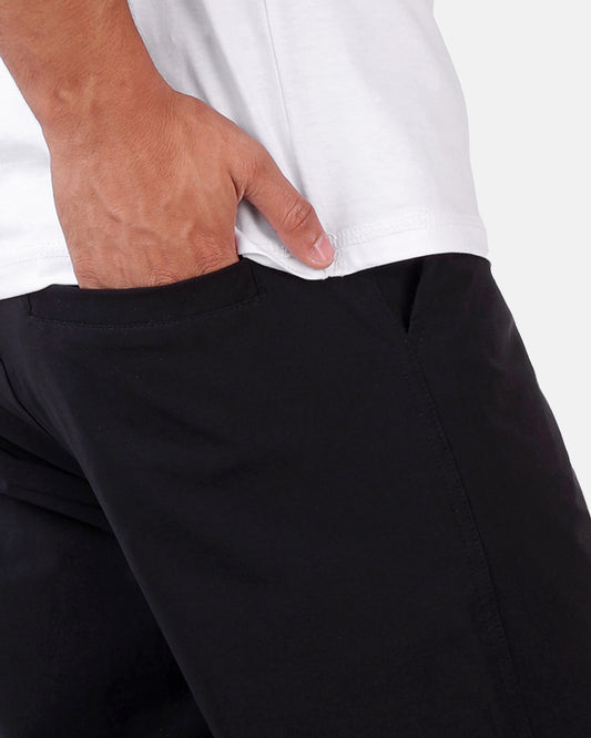 Soft Chino Pants Black