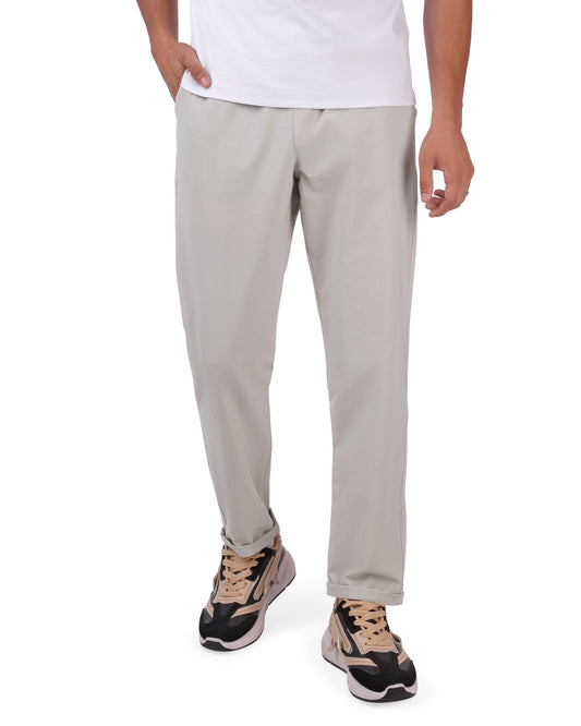 Soft Chino Pants Silver