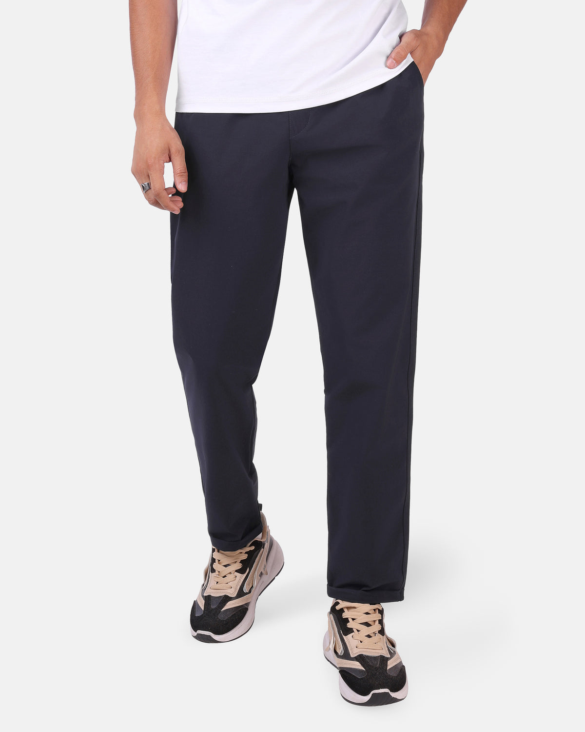 Soft Chino Pants Navy