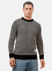 Brick Red Design 2411 Round Pullover
