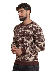 Brown Design 2468 Round Pullover