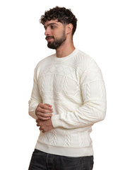 Off White Design 2428 Round Pullover
