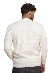 Off White Design 2428 Round Pullover