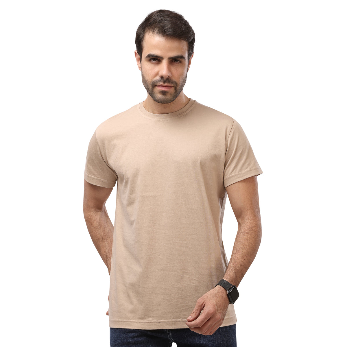 Basic T-Shirt Beige