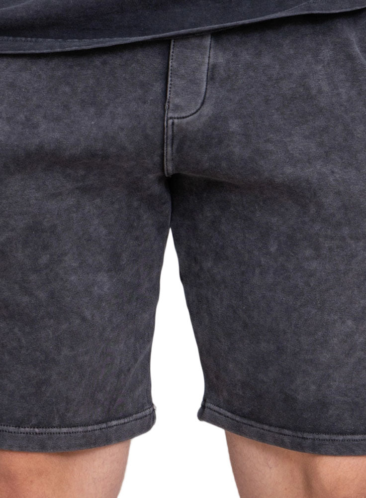 Washed Shorts Black