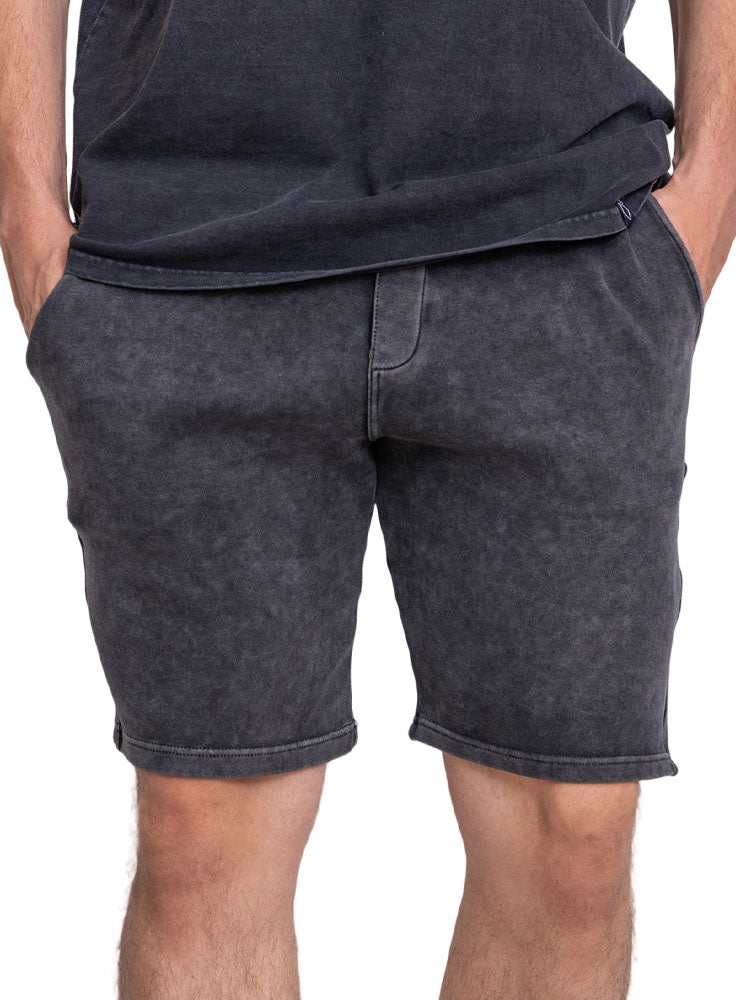 Washed Shorts Black