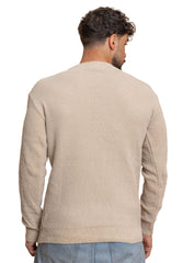 Beige Design 2440 Round Pullover
