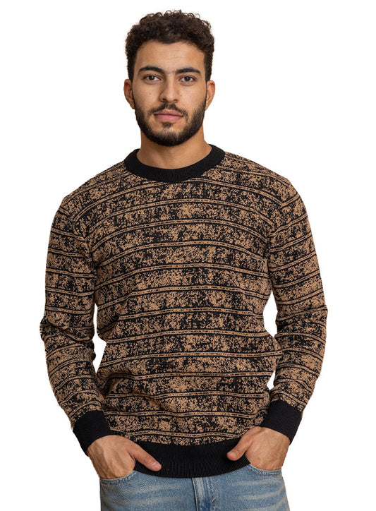 Brown Design 2465 Round Pullover