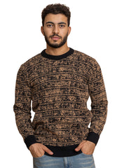 Brown Design 2465 Round Pullover