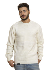 White Design 2433 Round Pullover