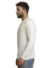White Design 2431 Round Pullover