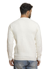 White Design 2431 Round Pullover