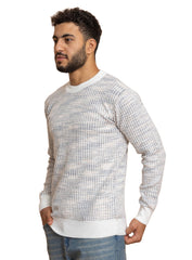 White Design 2466 Round Pullover