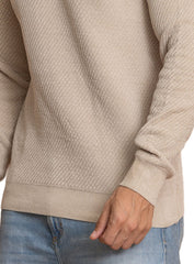 Beige Design 2440 Round Pullover