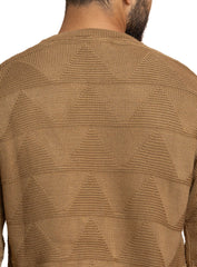 Brown Design 2433 Round Pullover