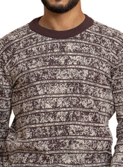 Beige Design 2465 Round Pullover