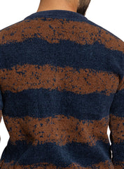 Indigo Brown Design 2460 S Round Pullover